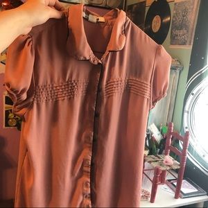 f21 button down blouse